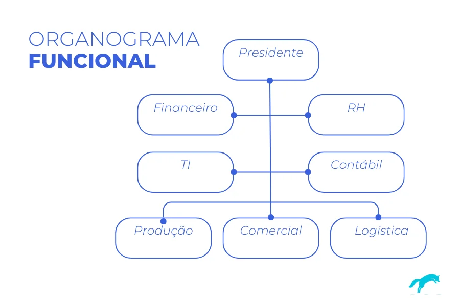 modelo de organograma funcional